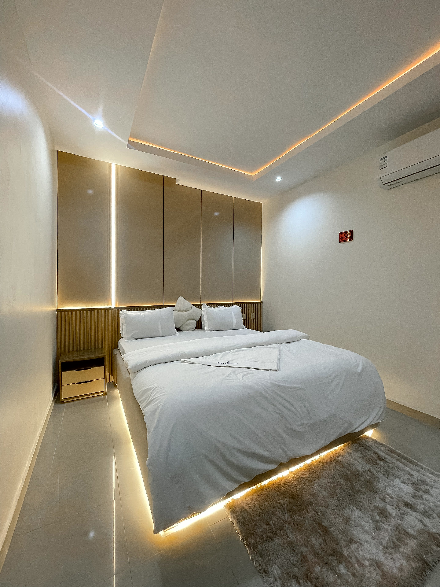 Bedroom at Omas Shortlet Apartments